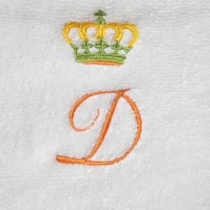 Royal Monogram Hand Towel
